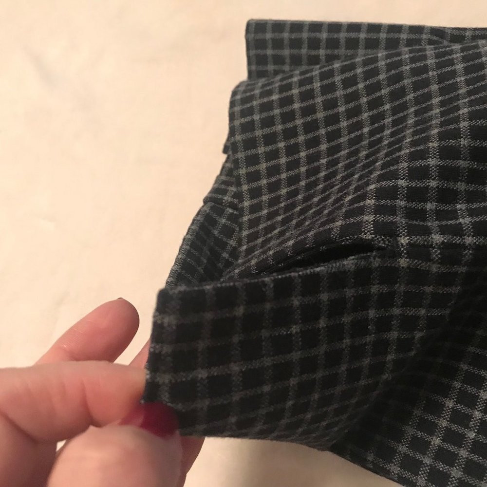 Knit ponte pants